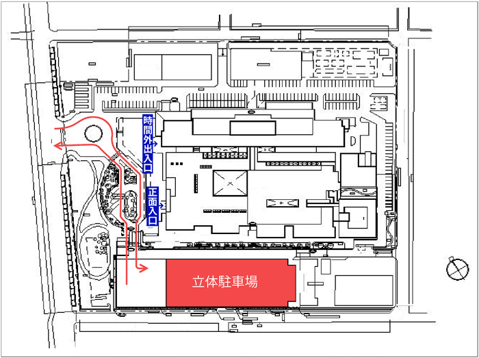 駐車場案内図